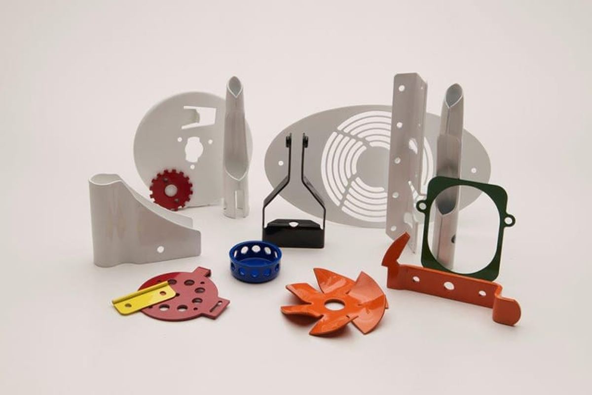 A selection of stamped and formed metal parts