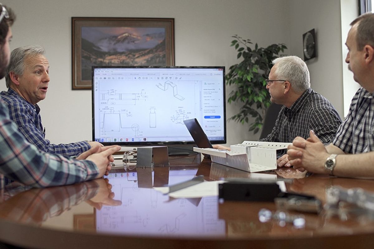 Reviewing a part design on screen