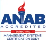 ANAB accredited management systems certification body