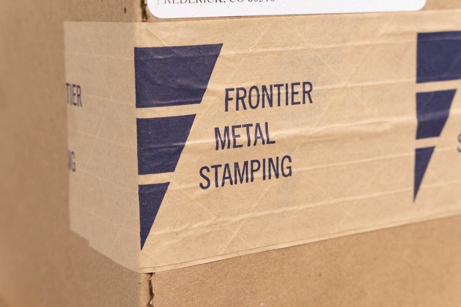 Frontier Metal Stamping shipping cartons
